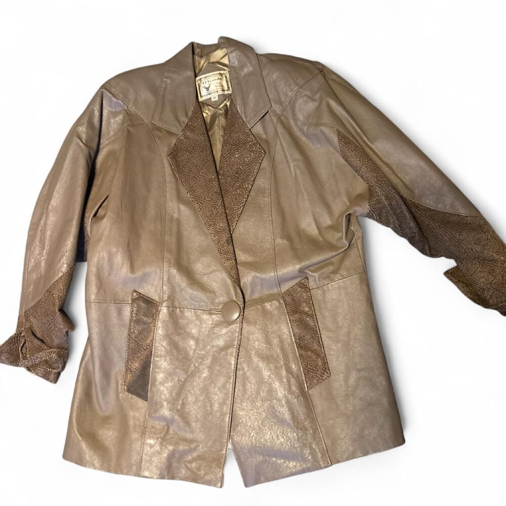 Vintage 1980s Jordache x El Venado Leather Jacket